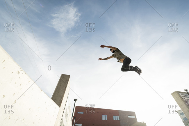 parkour stock photos - OFFSET