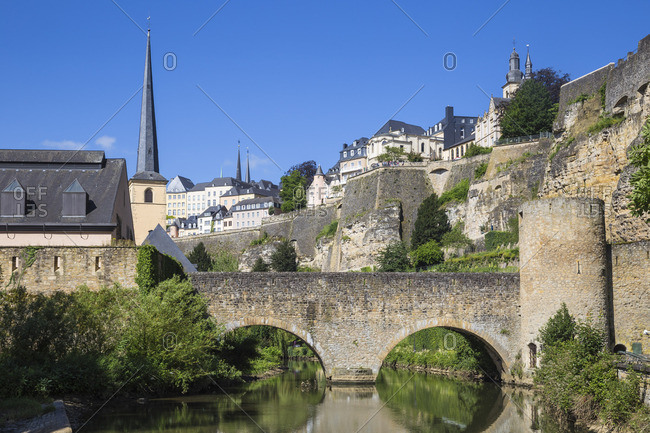 Stone Footbridge Stock Photos Offset