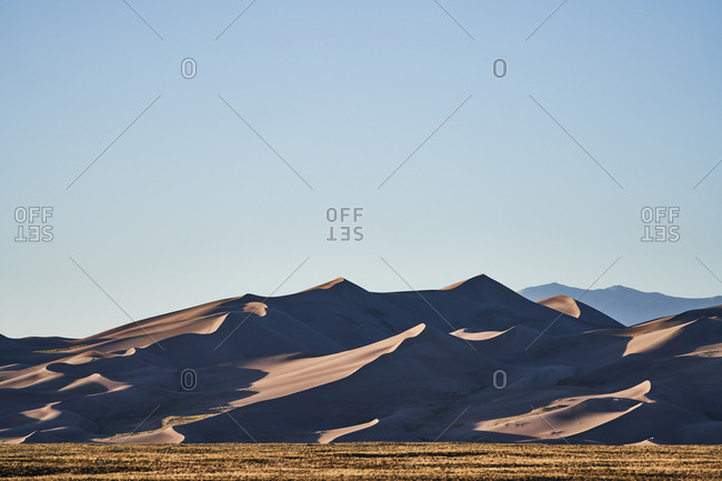 Sand dunes at Great Sand Dunes National Park and Preserve, Colorado