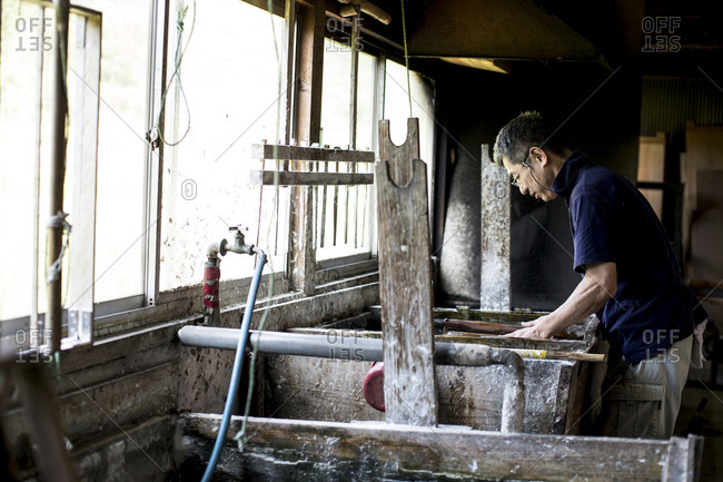 Traditional Paper Making Process 