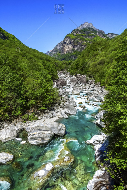 Switzerland- Ticino- Verzasca valley - Offset