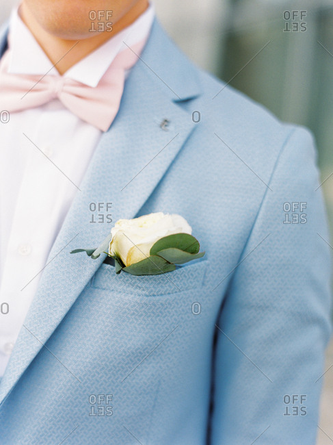 groom light blue suit