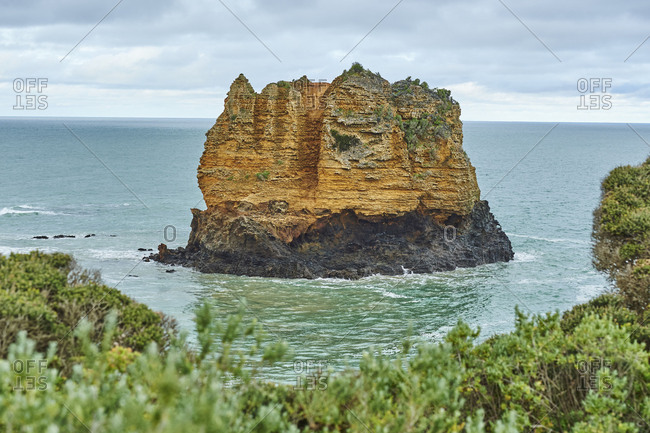 Coastal Landscape, Eagle Rock, Spring, Great Ocean Road, Victoria, Australia, Oceania