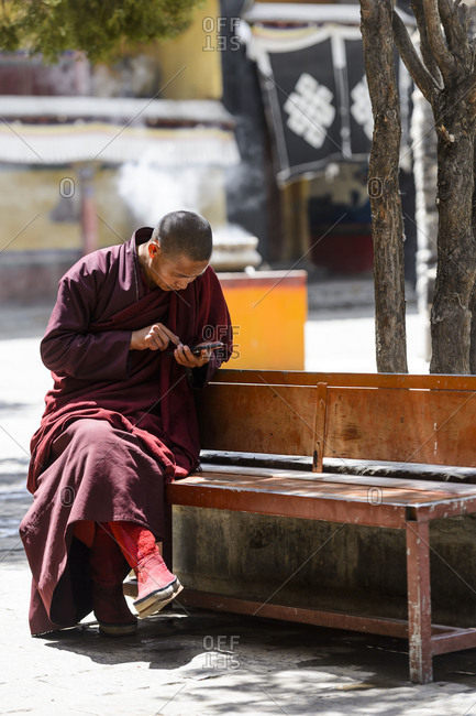 the Shalu monastery in Tibet,