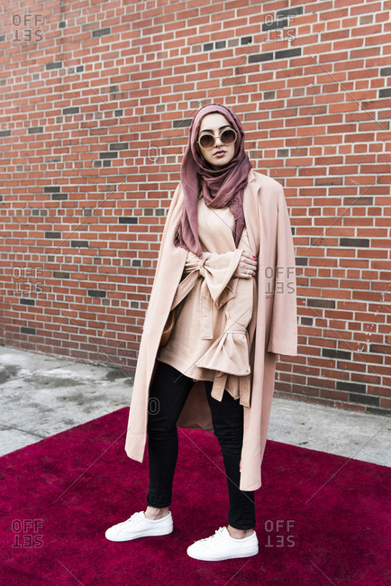 New York City, NY, USA - February 13, 2017: NYFW AW17 - Street Style