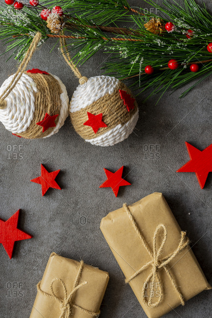 Happy new year 2019. Gold shiny number, candles on colored background