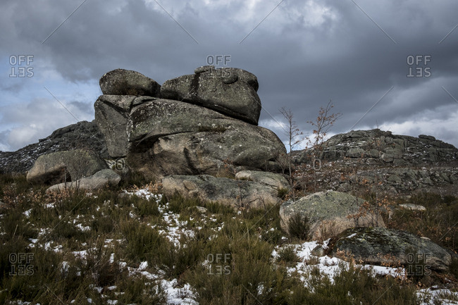 Rock formations at Geres National Park
