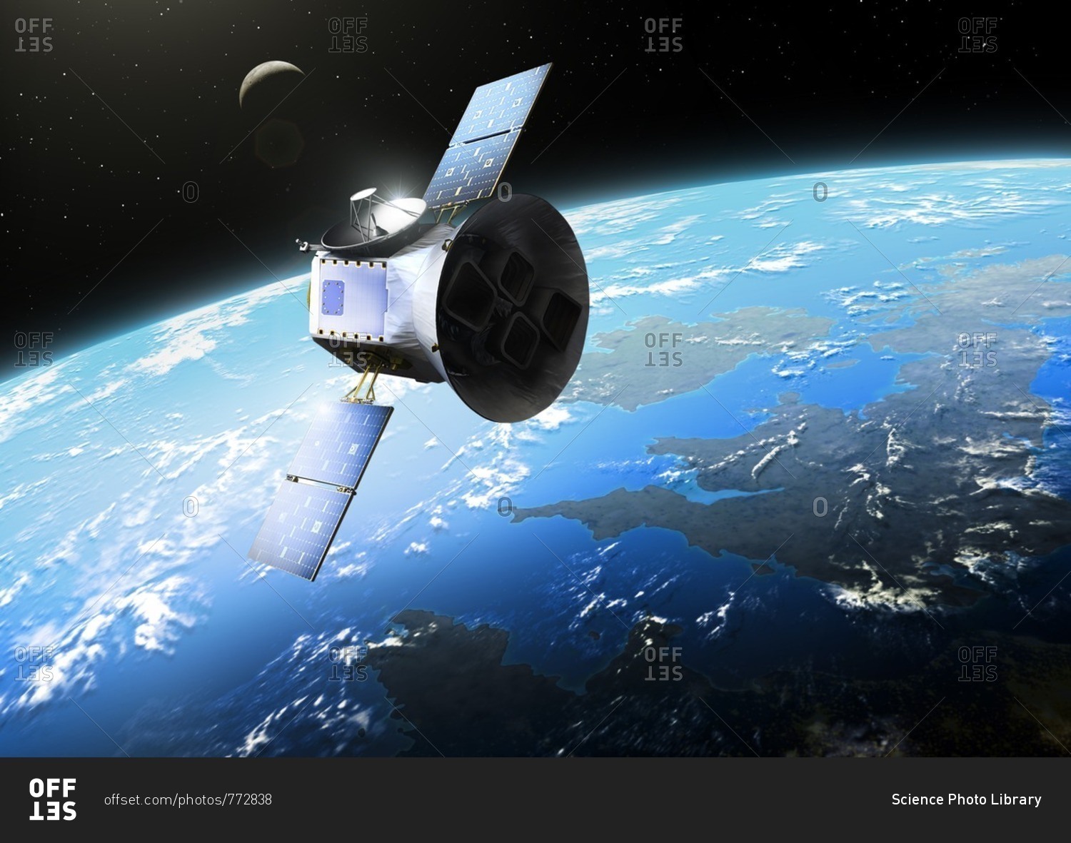 Illustration Of The Transiting Exoplanet Survey Satellite (TESS). TESS ...