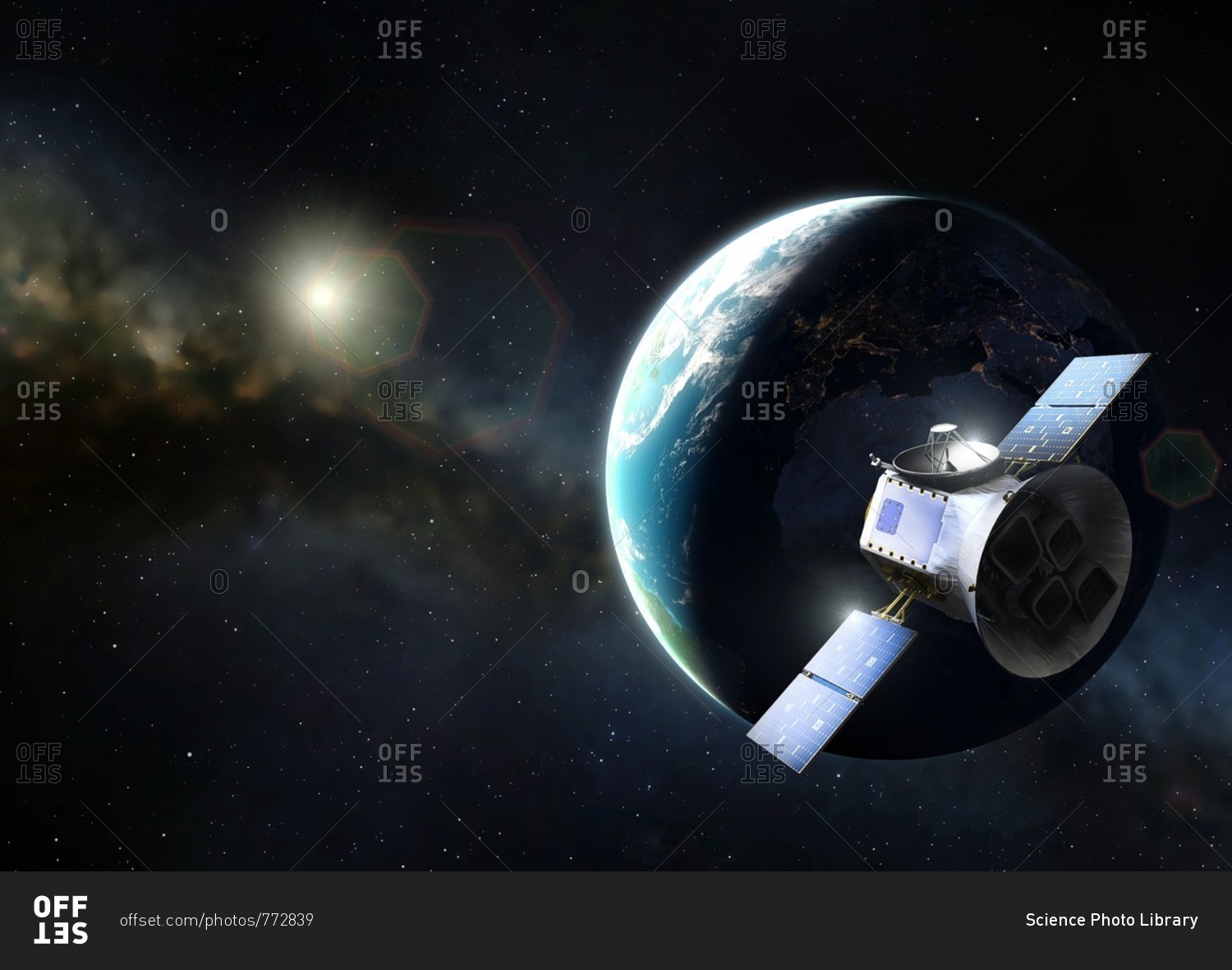 Illustration Of The Transiting Exoplanet Survey Satellite Tess Tess Was Launched By Nasa In 3284