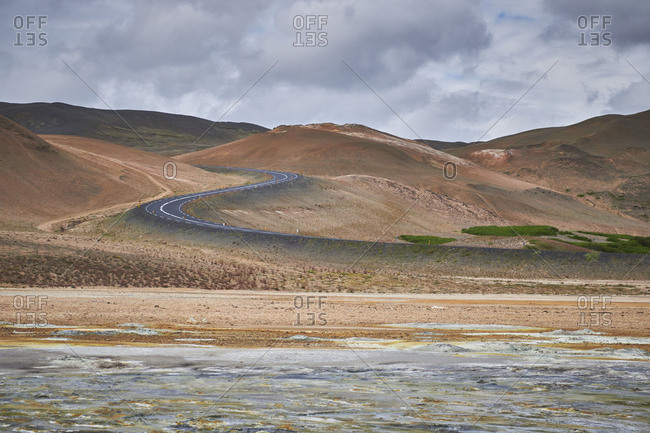 Iceland, geothermal field of Hverir