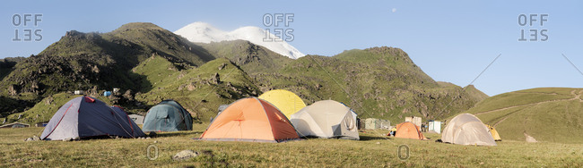 Russia- Upper Baksan Valley- Caucasus- Mount Elbrus Base Camp