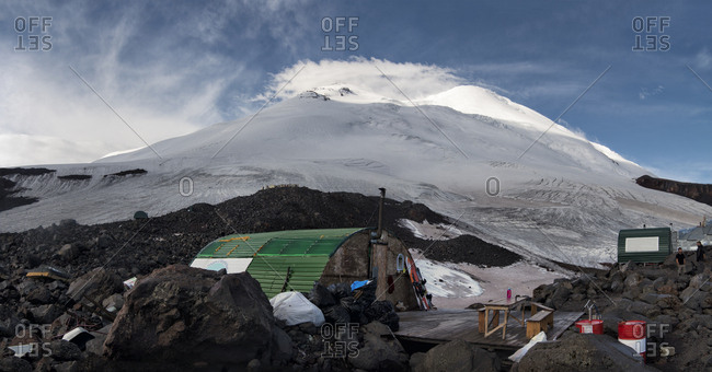 Russia- Upper Baksan Valley- Caucasus- Mount Elbrus North Camp