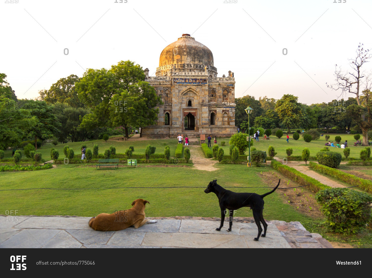 India- Delhi- New Delhi- Lodi Gardens- Sheesh Gumbad