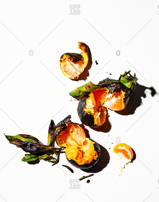 Charred orange