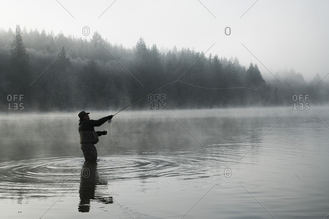 fly fishing fly silhouette
