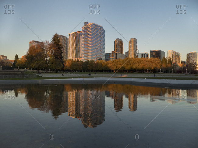 Bellevue Washington Skyline Stock Photos Offset