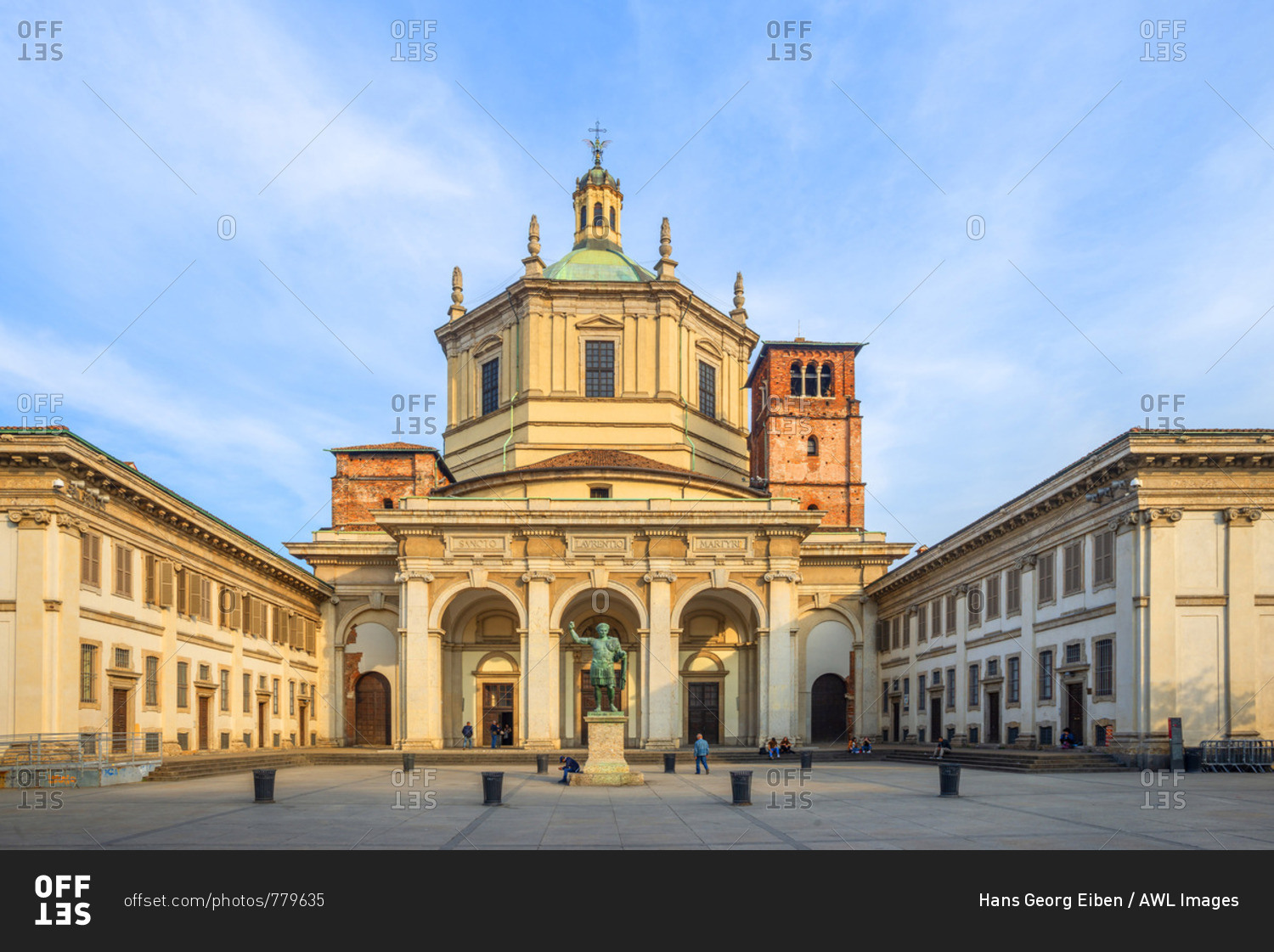 Milan October 19, 2018 Basilica San Lorenzo, Milan, Lombardy, Italy stock photo OFFSET Milan October 19, 2018 Basilica San Lorenzo, Milan, Lombardy, Italy stock photo OFFSET