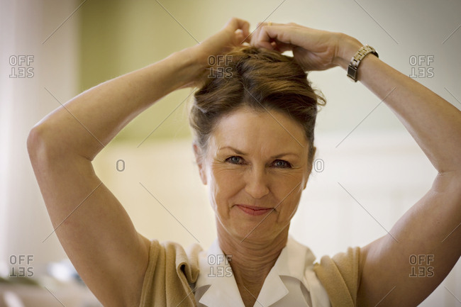 Hair Up Stock Photos Offset