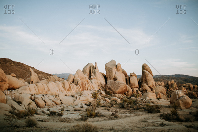 Rocky desert landscape