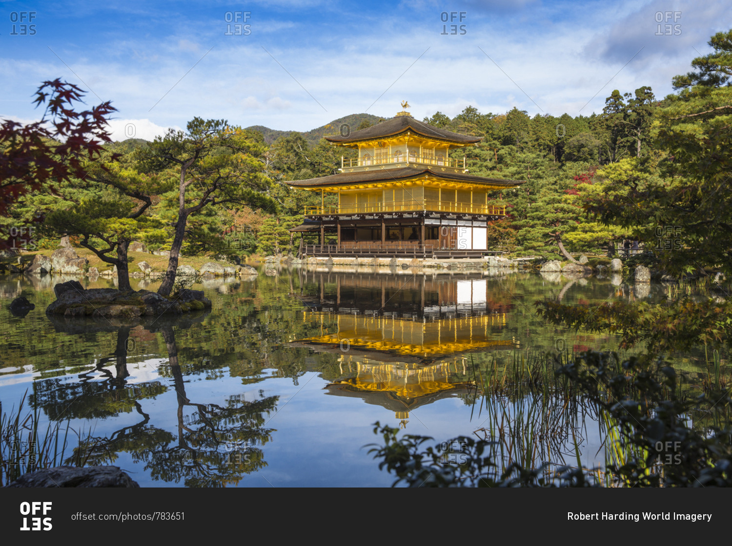 Kinkaku (The Golden Pavilion), UNESCO World Heritage Site, Kyoto, Japan, Asia