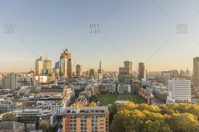 The City of London skyline, London, England, United Kingdom, Europe