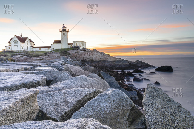 Easter Harbor Lighthouse, Gloucester, Massachusetts, New England, United States of America, North America
