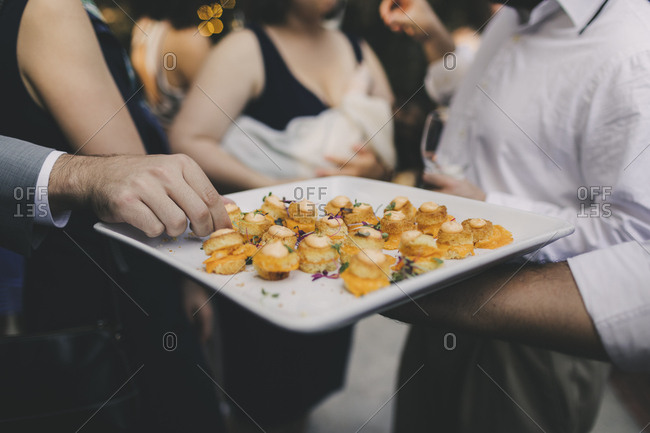 Wedding appetizers