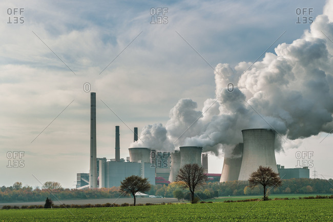 Germany- Grevenbroich- coal power station Neurath I - OFFSET