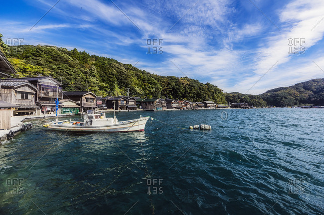 Japan- Kyoto Prefecture- fishing village Ine- townscape
