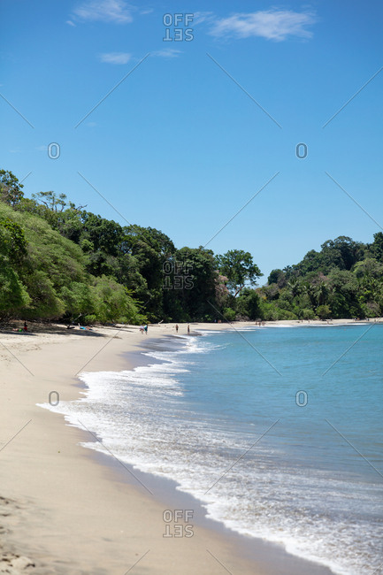 Tropical beach in Costa Rica