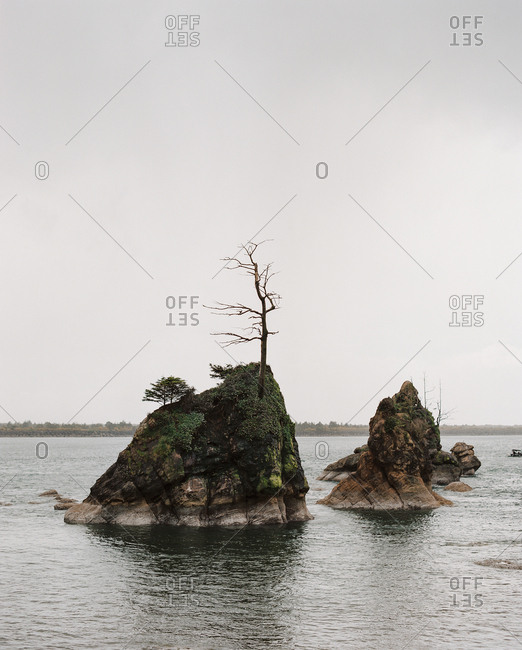 Rock formations off the coast of Oregon