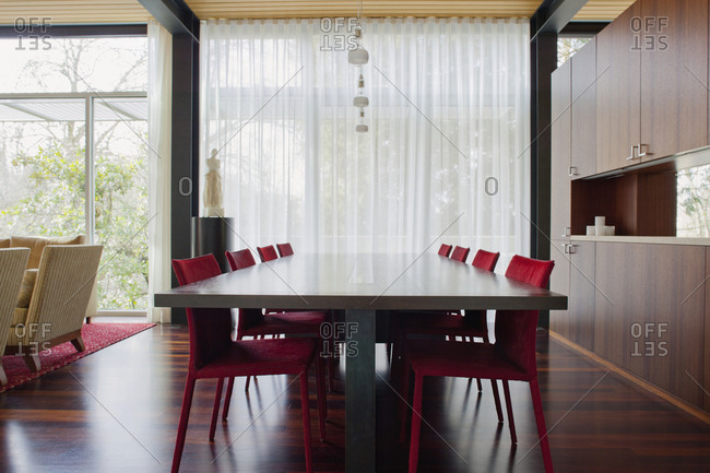 Modern dining room