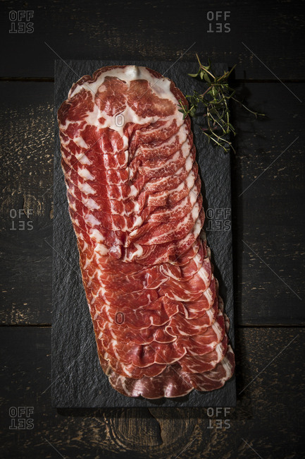 Coppa Piacentina- air dried pork collar