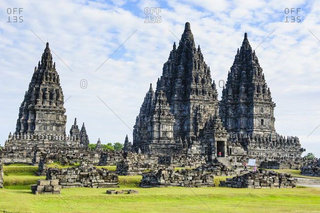 Indonesia- Java- Prambanan temple complex