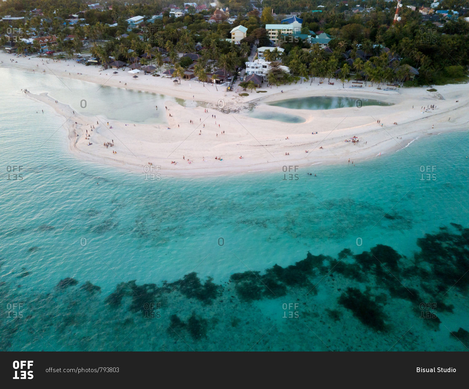 aerial-view-of-santa-fe-beach-bantayan-island-cebu-philippines-stock