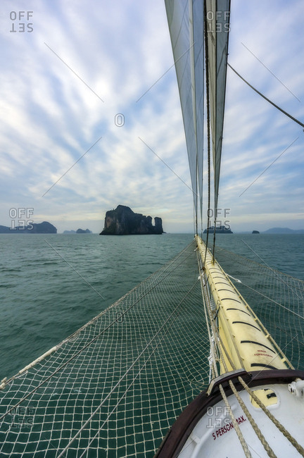 Thailand- Andaman Sea- Sailing ship
