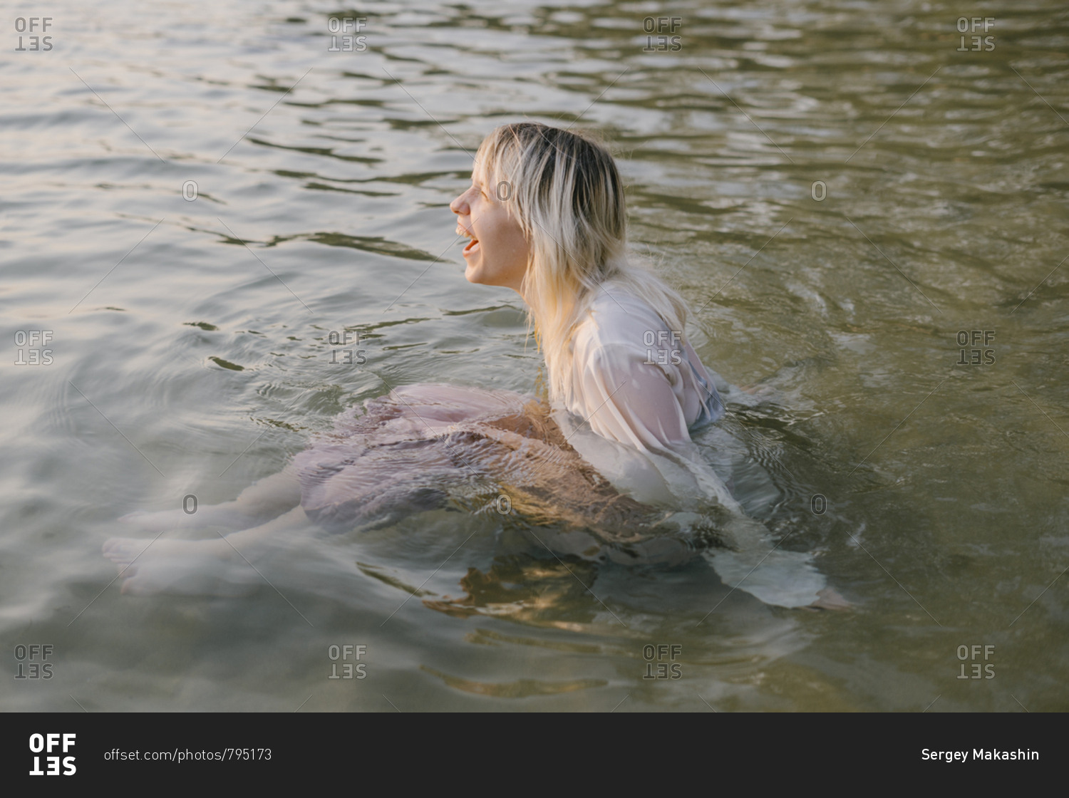 wet girl pants