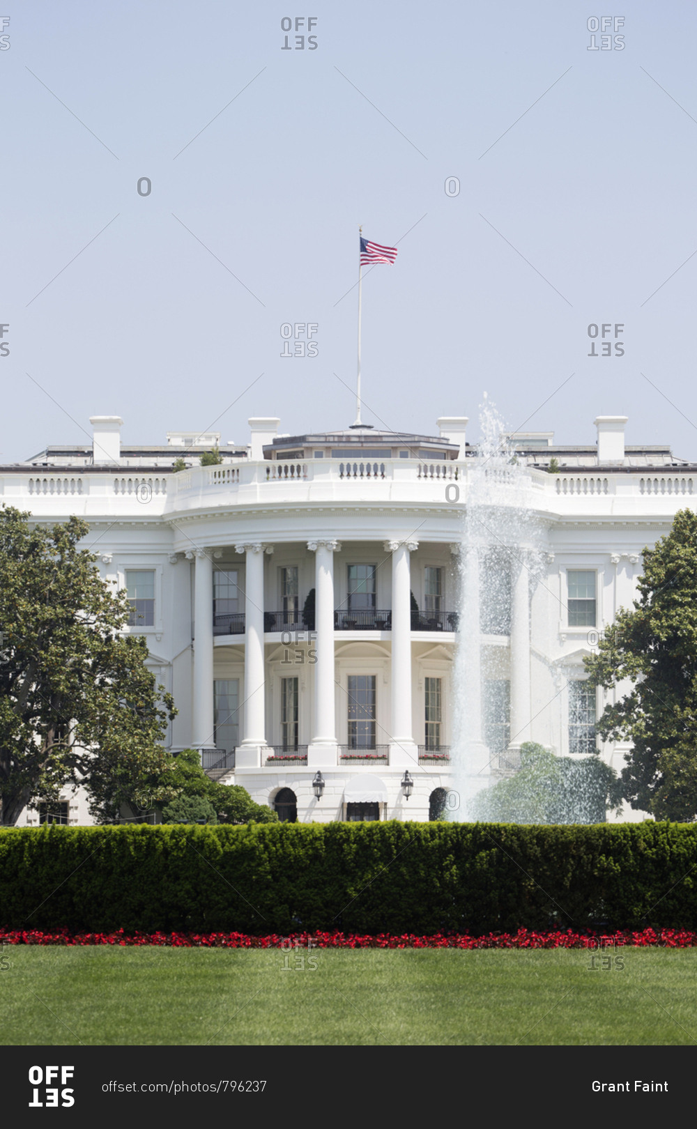The White House in Washington D.C., USA