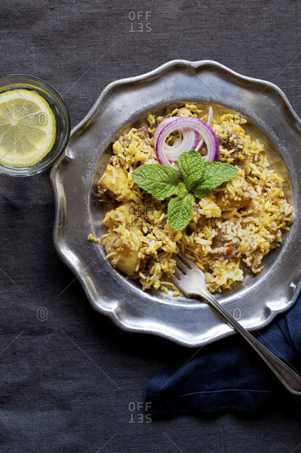 Mutton Biryani from the Offset Collection