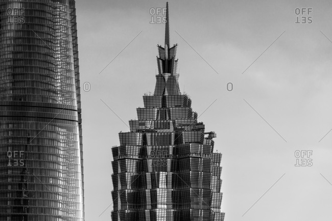 Jinmao tower in Shanghai - Offset