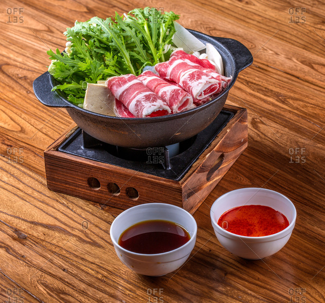 Japanese cuisine ready to eat