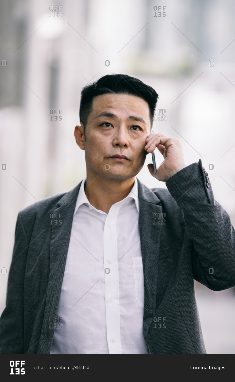 Portrait Smart Looking Asian Middle Aged Stock Photo 1435646918