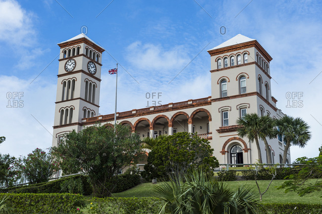 Bermuda- Hamilton- Sessions house- parliament building