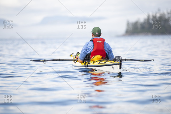 August 26, 2018: Canada, British Columbia, Kayaking in the Johnstone Strait