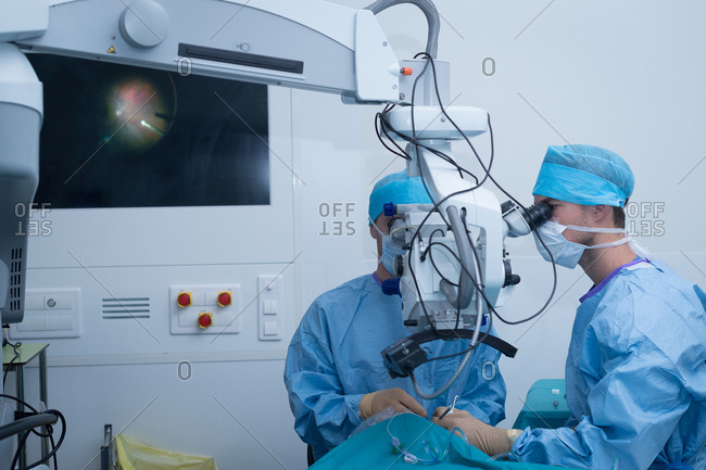 Retinal detachment surgery