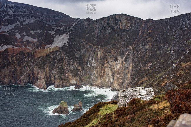 Slieve League cliffs in Ireland