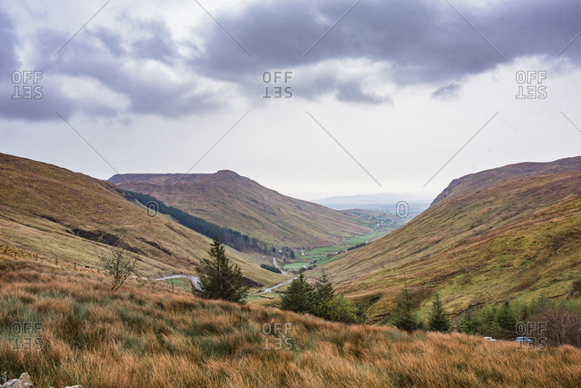 Glenesh Pass in Ireland