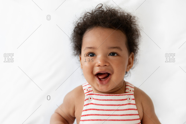 smiling black child
