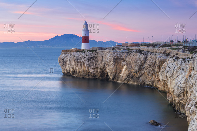 Gibraltar Europa Point Lighthouse Offset Stock Photo OFFSET   Photo 