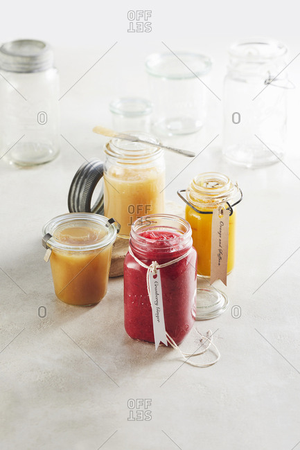 Sauces in jars - Offset Collection